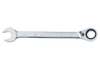 KLUCZ PŁASKO-OCZKOWY Z GRZECHOTKĄ DWUKIERUNKOWĄ 72 ZĘBY  226 x 17mm