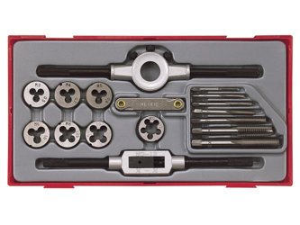 17-elementowy Zestaw gwintowników Teng Tools TTTD17
