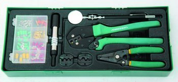 Kpl. szczypiec do złącz konektorowych z wkładką i plast. V1311SP