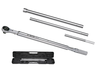 KLUCZ  DYNAMOMETRYCZNY 1", 500 - 2500 Nm, MOLETOWANY UCHWYT