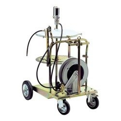 Zestaw smarowy na platformie ze zwijakiem 12m