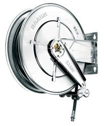 Stały zwijak do oleju napędowego 1/2" 20m ze stali nierdzewnej