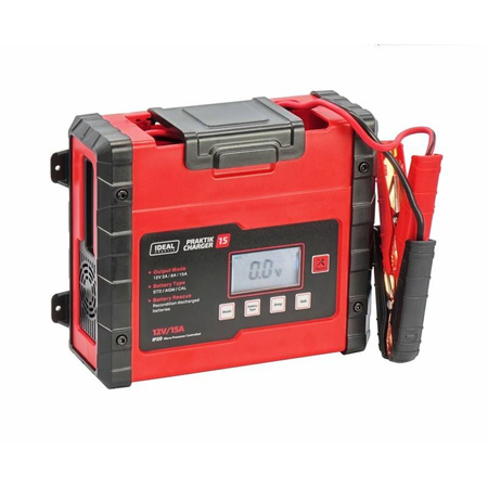 PRAKTIK CHARGER 15 LCD 12V