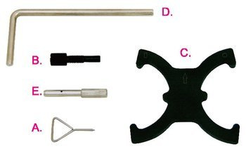 Kpl. blokad rozrządu FORD Focus, C-Max 1.6 16V  AL010138