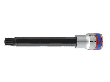NASADKA  EXTRA DŁUGA 1/2''   Z  KOŃCÓWKĄ  SPLINE   M12 x 140 mm