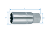 WYKRĘTAK ROLKOWY DO ŚRUB M10