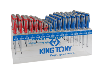 ZESTAW WKRĘTAKÓW 96cz.po 6 szt. Z KAŻDEGO RODZAJU: KRZYŻAK No.0x60, No.1x80, No.1x100, No.2x38, No.2x100,N