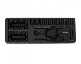 Wkładka plastikowa kpl. narzędzi 1/4" S04H2125SP