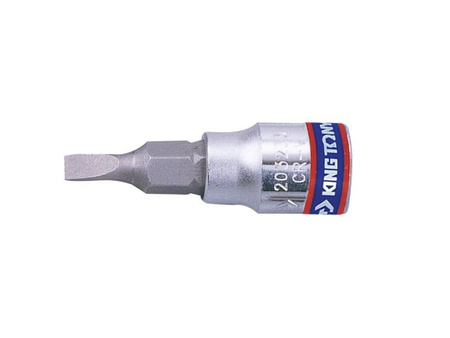 NASADKA  1/4''   Z  KOŃCÓWKĄ  PŁASKĄ  8,0 x 1,2 x 37mm