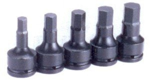 Kpl. kluczy ampulowych udarowych 3/4"    S05A6105S