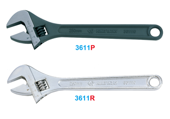 KLUCZ NASTAWNY "SZWED" Z PODZIAŁKĄ 14mm x 109mm, CHROM