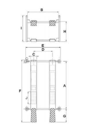 Werther Podnośnik czterokolumnowy, 3500 kg, długość 4080mm 436