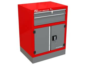 Szafka warsztatowa z 2 szufladami i drzwiami – T-31