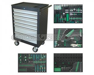 Wózek QS17071 z zestawem 246szt. narzędzi we wkładkach EVA