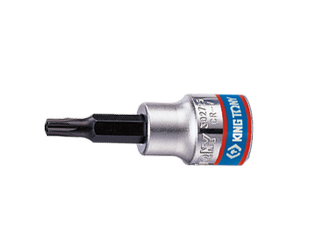 NASADKA  3/8''  Z  KOŃCÓWKĄ  TORX  Z  OTWOREM  T45 x 50mm