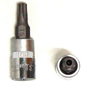 Klucz wpustowy 5KT. TS27 z otworem i nasadką 1/4"S08H2TS27