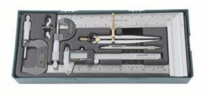 Kpl. narzędzi pomiarowych z wkładką i plastikowym pudełkiem MTC101SP KGO= 0,04 zł