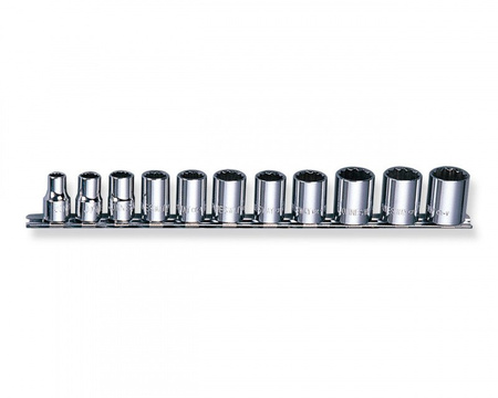 Kpl. nasadek calowych 12-kt. 3/8" 11szt. S05H3211S