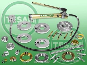 S0000990 - Volkswagen, Ford, Mazda, Volvo - Przyrząd do wymiany piasty koła - ściągacz piasty / łożyska z ABS hydrauliczny