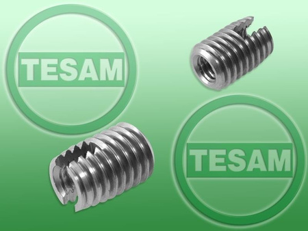  S0002178 - Tulejka do naprawy zerwanego gwintu M6 x 1 x 14 mm (stal nierdzewna)