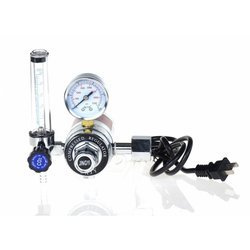 Reduktor CO2/Ar z rotametrem i podgrzewaczem 230V