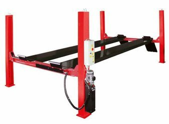 412 - Podnośnik czterokolumnowy, 12000 kg, długość 8430mm