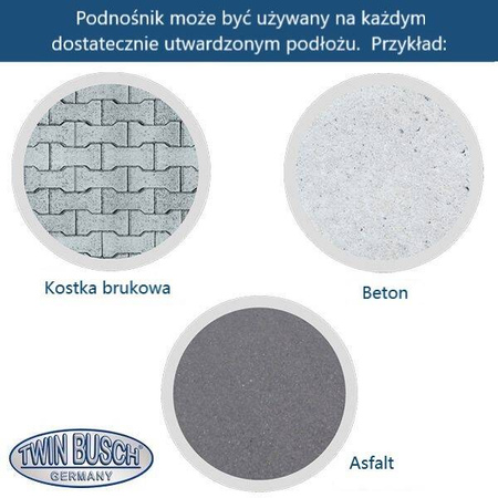 Podnośnik Nożycowy Mobilny TW S3-10E-G GREY-Line