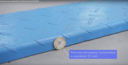 NORTEC PODNOŚNIK DWUKOLUMNOWY 4T PD4000N AUTOMAT 