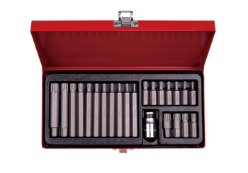 ZESTAW BITÓW 10mm 23cz. TORX PLUS IP10 - IP60, KASETA