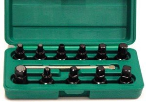 Kpl. kluczy do korka oleju 12szt. AI030002