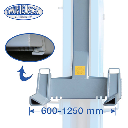 Podnośnik Kolumnowy do Samochodów Ciężarowych bezprzewodowy TW 580W-4 udźwig 32t