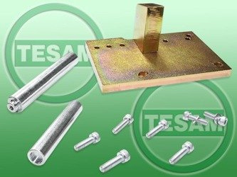  S0001076 - Podpora płyty głównej ściągacza wtryskiwaczy HDI 8 zaworów 