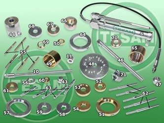 S0002555 -  Specjalistyczny ściągacz piasty łożyska Fiat Ducato, Citroen Jumper, Ford Transit, Renault Master, Opel Vivaro IVECO Daily 35 - Tesam BUS