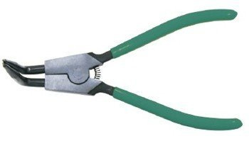 Szczypce do Seegera długie 8,5" zewnętrzne wygięte P9508D