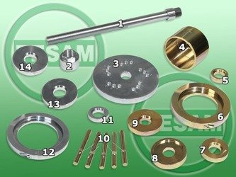 S0001795 - Specjalistyczny ściągacz piasty łożyska Fiat Ducato, Citroen Jumper, RENAULT TRAFIC OPEL VIVARO 2.0 DCI BUS