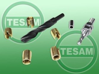 S0001356 - tulejki wkładki gwintowane do zerwanego gwintu M10 x 1,5 (Dzięcioł)