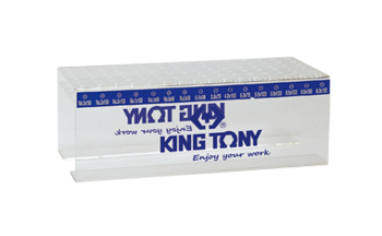 STOJAK EKSPOZYCYJNY Z PLEXI DO 96 szt. WKRĘTAKÓW (DUŻY)