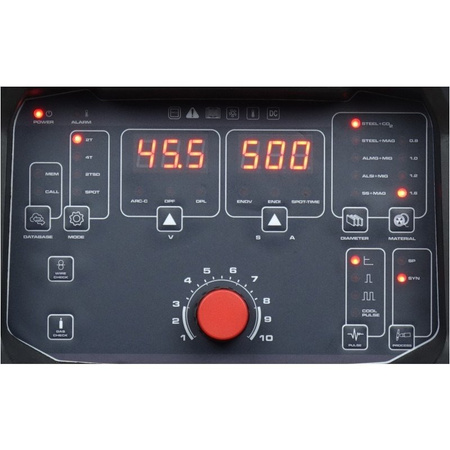 TECNO MIG 505W PULSE SYNERGIC + podajnik