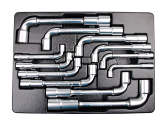 ZESTAW KLUCZY FAJKOWYCH 12cz. 8 - 24mm, WKŁAD DO WÓZKA