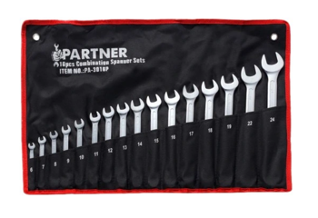 ZESTAW KLUCZY OCZKOWO-PŁASKICH 16