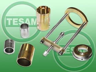  S0001347 - Ściągacz tulei metalowo gumowych wahacza tylnego wzdłużnego Ford Mondeo MK 4, Focus, Volvo - 4x4 (cukierek)