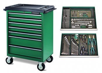 Wózek C-7DW5 z zestawem 130szt. narzędzi