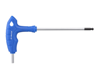 IMBUS  Z  UCHWYTEM ''L''  HEX / HEX  Z  KULKĄ   6mm x 150 mm