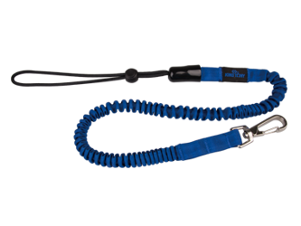 ELASTYCZNA SMYCZ Z PĘTLĄ ZACISKOWĄ, długość 800-1300 mm, udżwig 3 kg