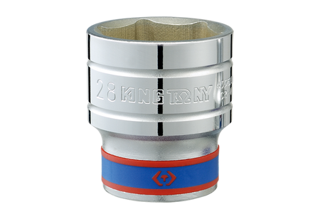 NASADKA  KRÓTKA  1/2''   38mm x 48mm,  6-kąt. CHROM