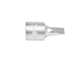 NASADKA  1/4''   Z  KOŃCÓWKĄ  PŁASKĄ  3,5 x 0,6 x 25mm