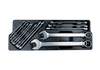 ZESTAW KLUCZY PŁASKO-OCZKOWYCH 15 CZ. 8 - 32MM, WKŁAD DO SKRZYNKI 87408