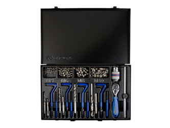 ZESTAW DO NAPRAWY GWINTÓW M5 - M10, Z AKCESORIAMI, 119 SZT.