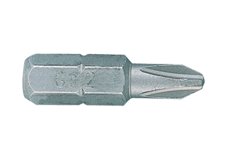 BIT 1/4''  KRZYŻAK  No.2 x 25mm, DO  SUCHEJ  ZABUDOWY