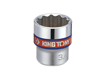 NASADKA  KRÓTKA   3/8''  CALOWA  9/16'' x 29mm 12-kąt. CHROM